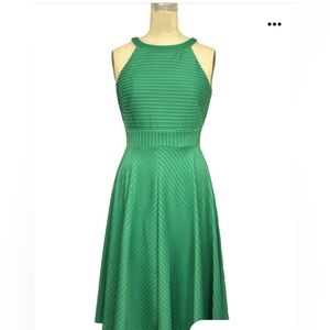 London Times sleeveless Halter Dress